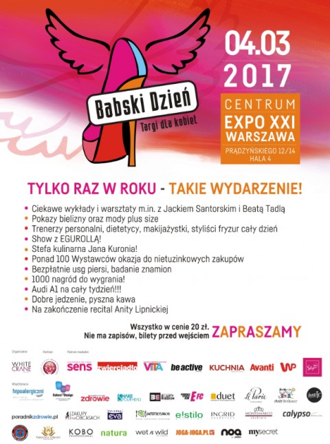Vegeta zaprasza na Babski Dzień już 4 marca w Warszawie!